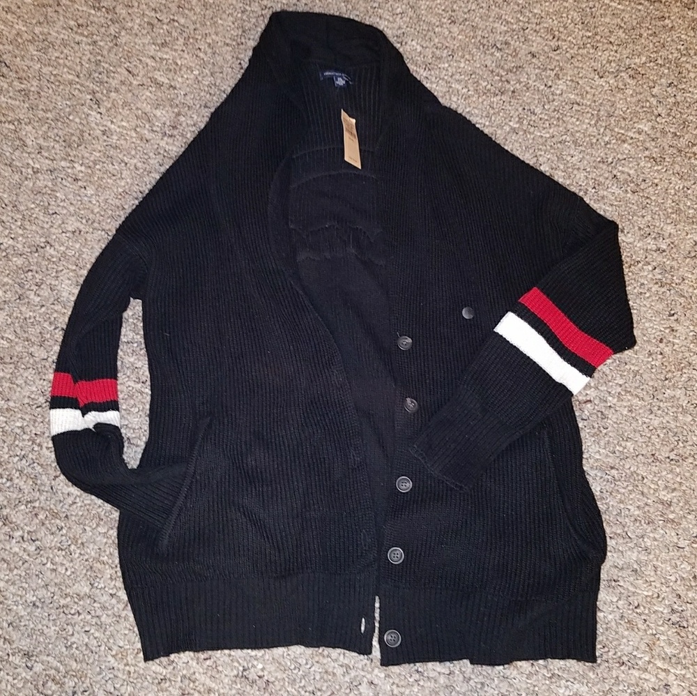 AE Sweater with Patches on Back